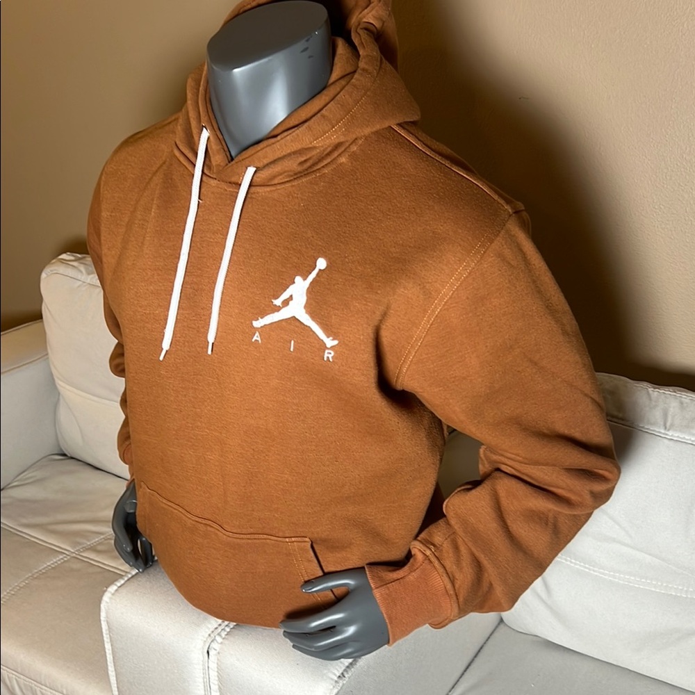 Jordan Men’s Dusty Peach Hoodie Sweatshirt Pullover Size Large - Picture 3 of 5